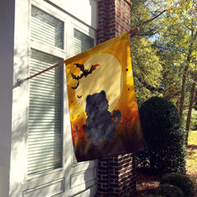 Load image into Gallery viewer, Halloween Chow Chow Black Flag Canvas House Size BB4409CHF