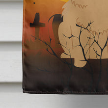 Load image into Gallery viewer, Halloween Chow Chow Cream Flag Canvas House Size BB4410CHF