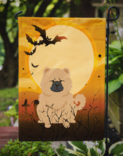 Load image into Gallery viewer, Halloween Chow Chow Cream Garden Flag - Outdoor Decorative Yard Flag BB4410GF