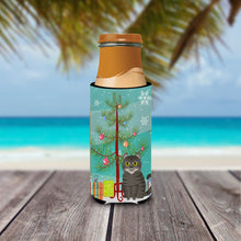 Load image into Gallery viewer, American Curl Cat Merry Christmas Tree   Hugger for slim cans BB4412MUK