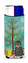 Load image into Gallery viewer, American Curl Cat Merry Christmas Tree   Hugger for slim cans BB4412MUK