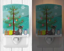 Load image into Gallery viewer, Asian Cat Merry Christmas Tree Ceramic Night Light BB4414CNL