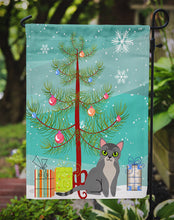 Load image into Gallery viewer, Asian Cat Merry Christmas Tree Garden Flag - Outdoor Decorative Yard Flag BB4414GF
