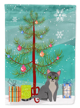 Load image into Gallery viewer, Asian Cat Merry Christmas Tree Garden Flag - Outdoor Decorative Yard Flag BB4414GF