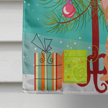 Load image into Gallery viewer, Australian Mist Cat Merry Christmas Tree Flag Canvas House Size BB4415CHF
