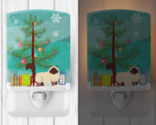 Load image into Gallery viewer, Birman Cat Merry Christmas Tree Ceramic Night Light BB4416CNL