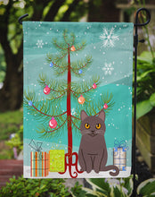 Load image into Gallery viewer, Chartreux Cat Merry Christmas Tree Garden Flag - Outdoor Decorative Yard Flag BB4418GF
