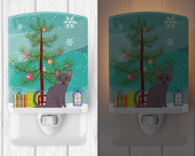 Load image into Gallery viewer, Korat Cat Merry Christmas Tree Ceramic Night Light BB4422CNL