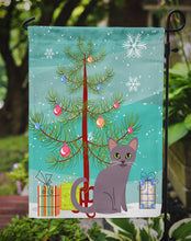 Load image into Gallery viewer, Korat Cat Merry Christmas Tree Garden Flag - Outdoor Decorative Yard Flag BB4422GF
