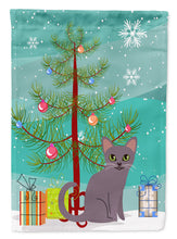 Load image into Gallery viewer, Korat Cat Merry Christmas Tree Garden Flag - Outdoor Decorative Yard Flag BB4422GF