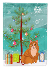 Load image into Gallery viewer, Maine Coon Cat Merry Christmas Tree Garden Flag - Outdoor Decorative Yard Flag BB4423GF