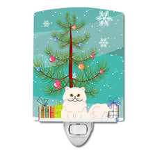 Load image into Gallery viewer, Persian Cat Merry Christmas Tree Ceramic Night Light BB4425CNL
