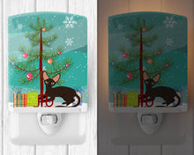 Load image into Gallery viewer, Peterbald Cat Merry Christmas Tree Ceramic Night Light BB4426CNL