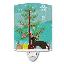 Load image into Gallery viewer, Peterbald Cat Merry Christmas Tree Ceramic Night Light BB4426CNL