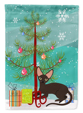 Load image into Gallery viewer, Peterbald Cat Merry Christmas Tree Garden Flag - Outdoor Decorative Yard Flag BB4426GF