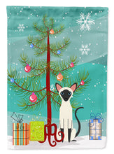 Load image into Gallery viewer, Siamese Cat Merry Christmas Tree Garden Flag - Outdoor Decorative Yard Flag BB4429GF