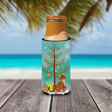 Load image into Gallery viewer, Sokoke Cat Merry Christmas Tree   Hugger for slim cans BB4431MUK