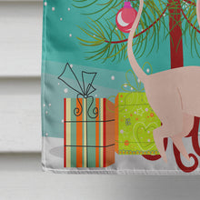 Load image into Gallery viewer, Sphynx Cat Merry Christmas Tree Flag Canvas House Size BB4432CHF