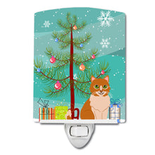 Load image into Gallery viewer, Merry Christmas Tree Ural Rex Cat Ceramic Night Light BB4435CNL