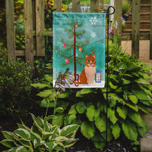 Load image into Gallery viewer, Merry Christmas Tree Ural Rex Cat Garden Flag - Outdoor Decorative Yard Flag BB4435GF