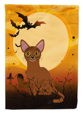 Load image into Gallery viewer, Halloween Abyssinian Cat Garden Flag - Outdoor Decorative Yard Flag BB4436GF