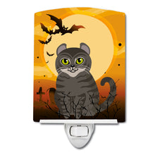 Load image into Gallery viewer, Halloween American Curl Cat Ceramic Night Light BB4437CNL