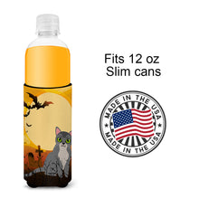 Load image into Gallery viewer, Halloween Asian Cat   Hugger for slim cans BB4439MUK