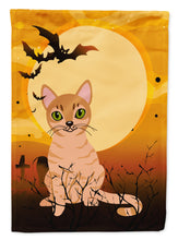Load image into Gallery viewer, Halloween Australian Mist Cat Flag Canvas House Size BB4440CHF