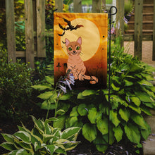 Load image into Gallery viewer, Halloween Australian Mist Cat Garden Flag - Outdoor Decorative Yard Flag BB4440GF