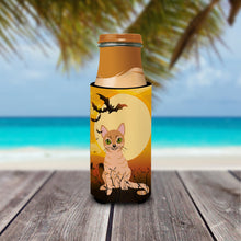 Load image into Gallery viewer, Halloween Australian Mist Cat   Hugger for slim cans BB4440MUK