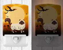 Load image into Gallery viewer, Halloween Birman Cat Ceramic Night Light BB4441CNL