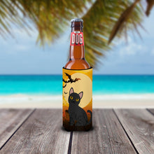 Load image into Gallery viewer, Halloween Bombay Cat   Hugger for slim cans BB4442MUK