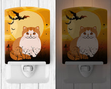 Load image into Gallery viewer, Halloween Exotic Shorthair Cat Ceramic Night Light BB4444CNL