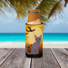 Load image into Gallery viewer, Halloween Korat Cat   Hugger for slim cans BB4447MUK