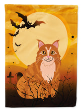 Load image into Gallery viewer, Halloween Maine Coon Cat Garden Flag - Outdoor Decorative Yard Flag BB4448GF
