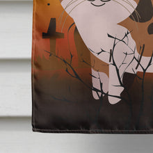 Load image into Gallery viewer, Halloween Manx Cat Flag Canvas House Size BB4449CHF