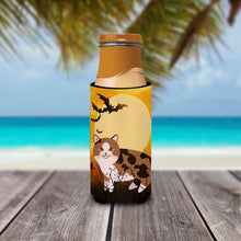 Load image into Gallery viewer, Halloween Manx Cat   Hugger for slim cans BB4449MUK