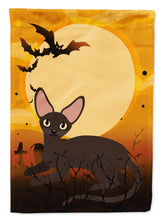 Load image into Gallery viewer, Halloween Peterbald Cat Garden Flag - Outdoor Decorative Yard Flag BB4451GF