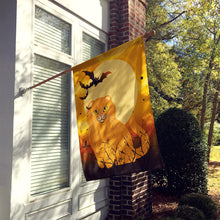 Load image into Gallery viewer, Halloween Scottish Fold Cat Flag Canvas House Size BB4453CHF