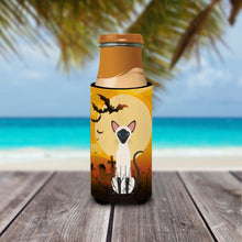 Load image into Gallery viewer, Halloween Siamese Cat   Hugger for slim cans BB4454MUK