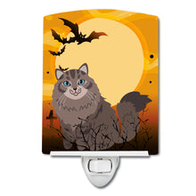 Load image into Gallery viewer, Halloween Siberian Cat Ceramic Night Light BB4455CNL