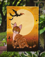 Load image into Gallery viewer, Halloween Sokoke Cat Garden Flag - Outdoor Decorative Yard Flag BB4456GF