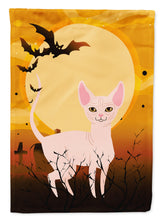 Load image into Gallery viewer, Halloween Sphynx Cat Flag Canvas House Size BB4457CHF