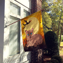 Load image into Gallery viewer, Halloween Tonkinese Cat Flag Canvas House Size BB4458CHF