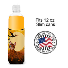Load image into Gallery viewer, Halloween Toyger Cat   Hugger for slim cans BB4459MUK