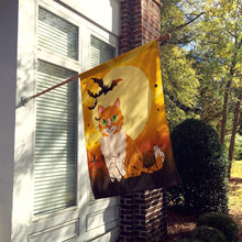 Load image into Gallery viewer, Halloween Ural Rex Cat Flag Canvas House Size BB4460CHF