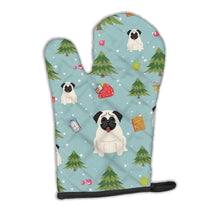 Load image into Gallery viewer, Christmas Pug Cream Oven Mitt BB4664OVMT