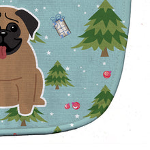 Load image into Gallery viewer, Christmas Pug Brown Baby Bib BB4665BIB