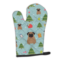 Load image into Gallery viewer, Christmas Pug Brown Oven Mitt BB4665OVMT
