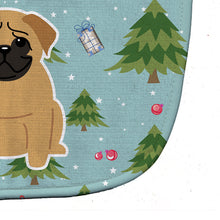 Load image into Gallery viewer, Christmas Pug Brown Baby Bib BB4667BIB